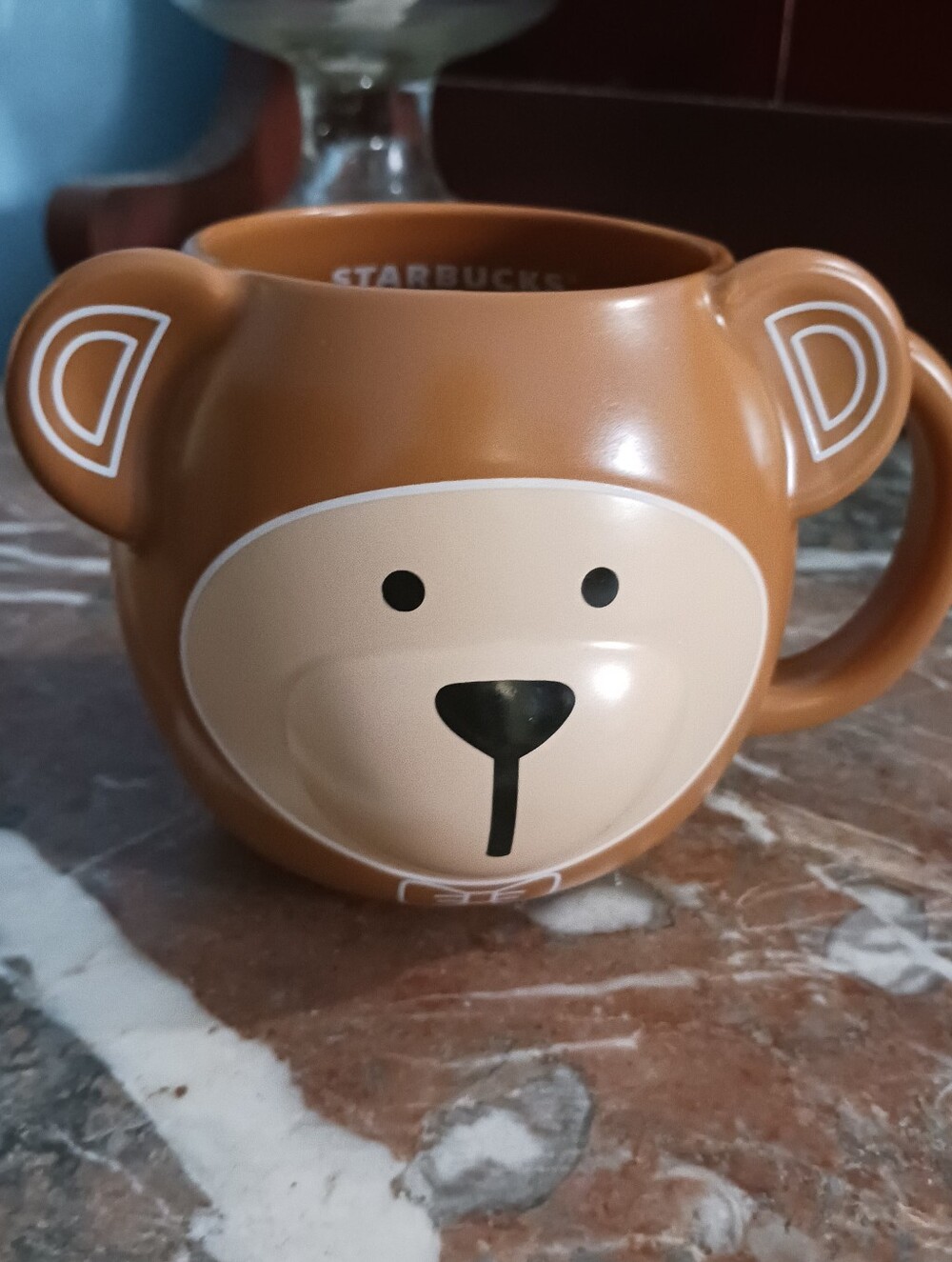NWT Starbucks Teddy Bear Mug, Large 14 Oz Coffee Cup